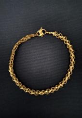 Bracelet en or jaune 22k (916 millièmes) - Poids : 13 g